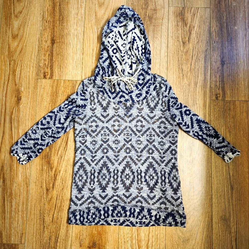 Anthropologie Tribal 3/4 quarter sleeve top